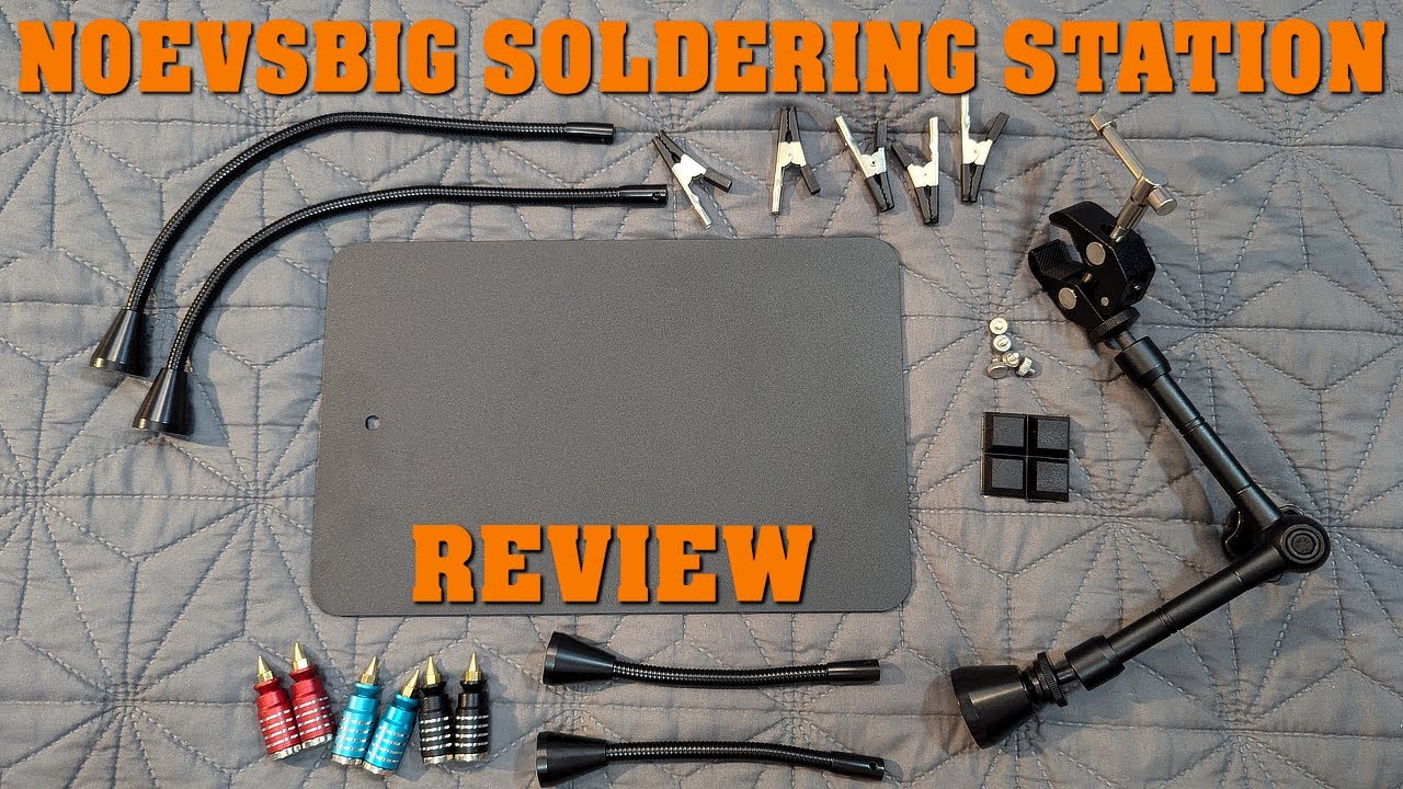 Random Review:  NOEVSBIG Helping Hands Soldering Station