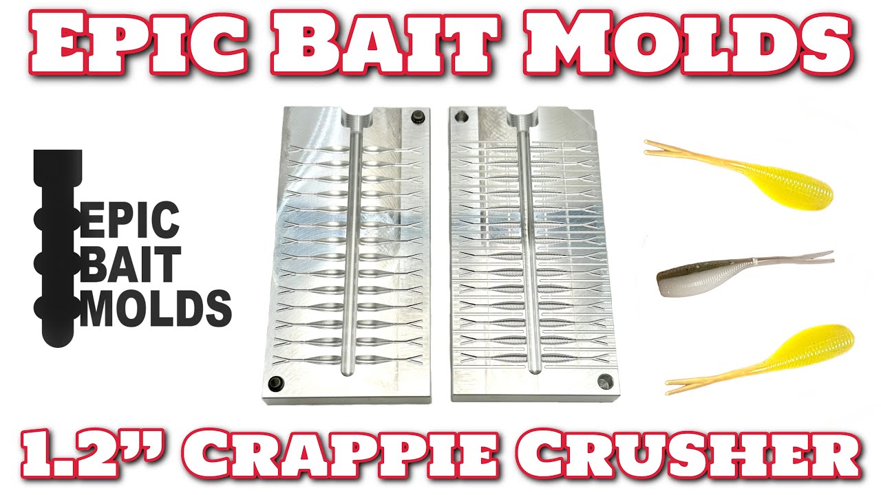 Epic Bait Molds | 1.2” Crappie Crusher