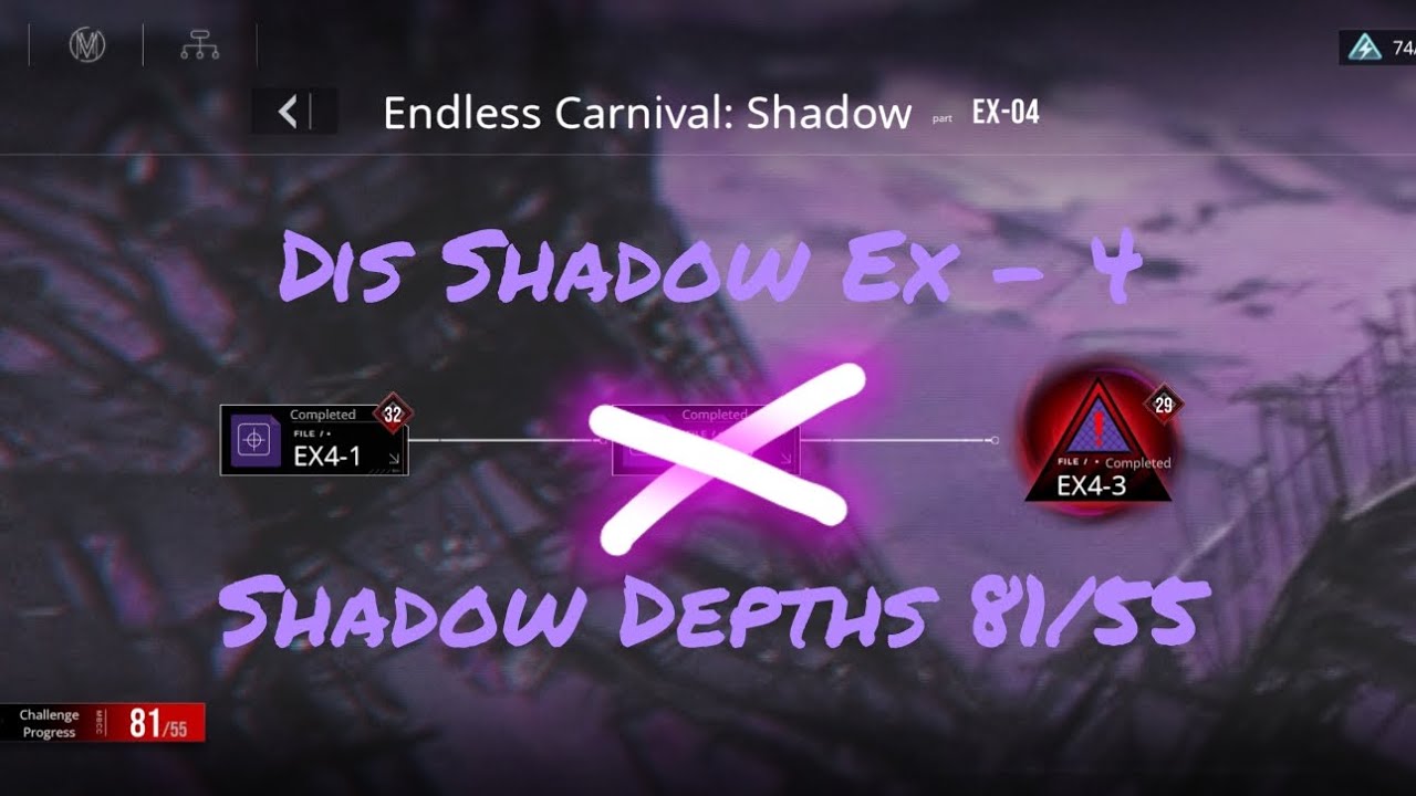 Path to Nowhere | Dis Shadows EX 4 | Endless 4-1|4-2|4-3 | Shadow depths 81