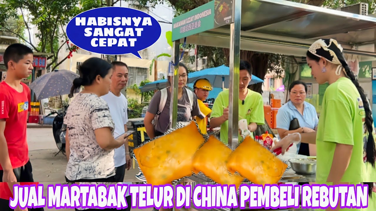 JUAL MARTABAK TELUR MINI DU CHINA,PEMBELI REBUTAN MAU COBA YG BARU