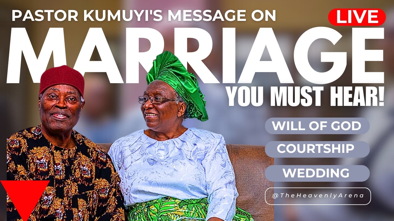 Pastor Kumuyi's Message On MARRIAGE Everyone Must Hear || COURTSHIP || WEDDING
