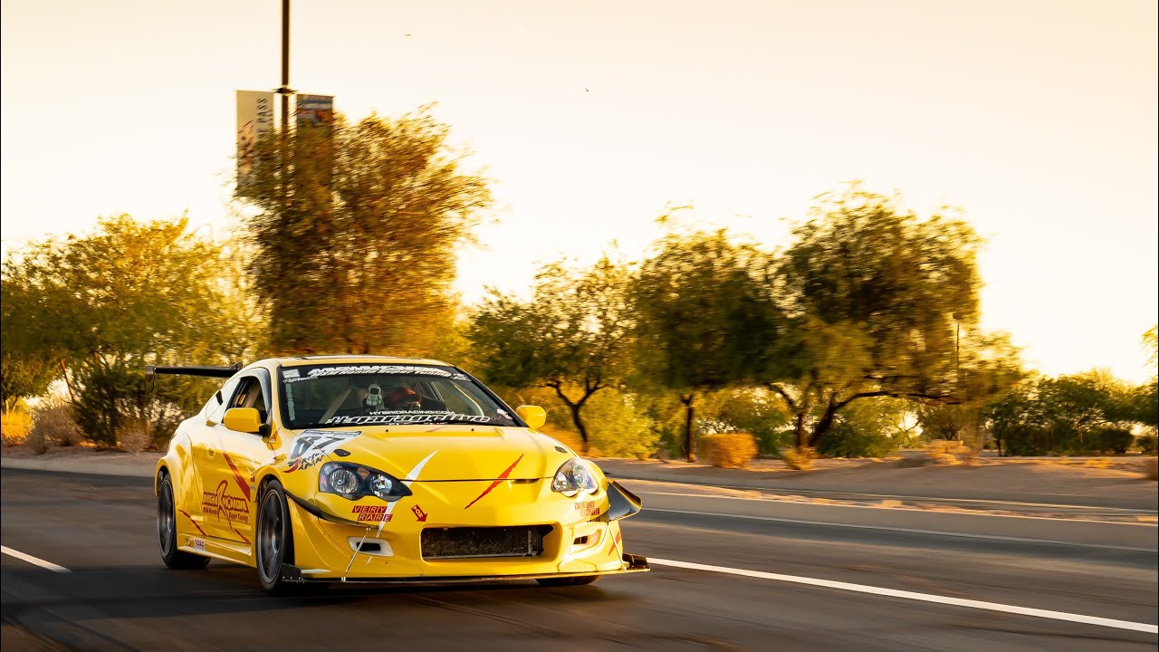 M&M Hyper WideBody DC5 RSX Track Car // @flipside_dc5 (4K)