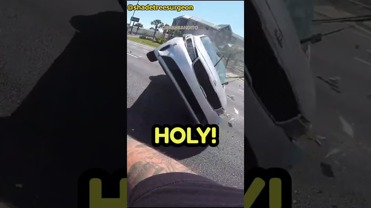Insane Car Crash Caught on Camera!