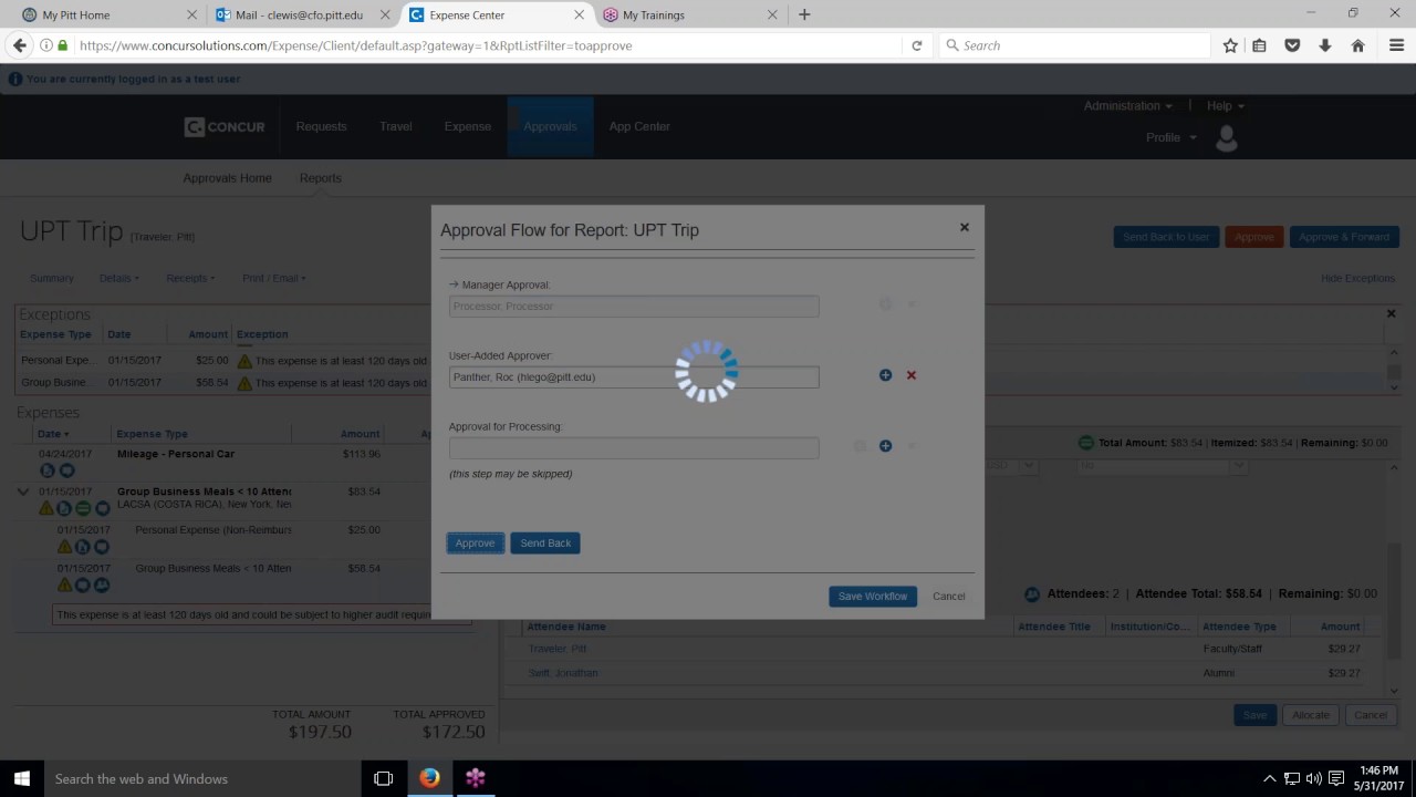 Concur Training Webinar - Approver Training Part 2
