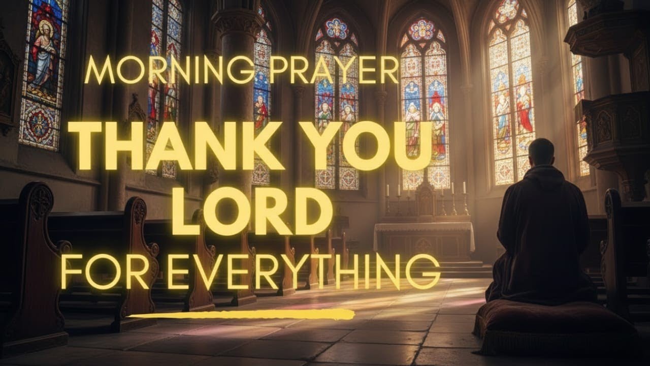  Gratitude Prayer | Thank God First Before Starting Your Day