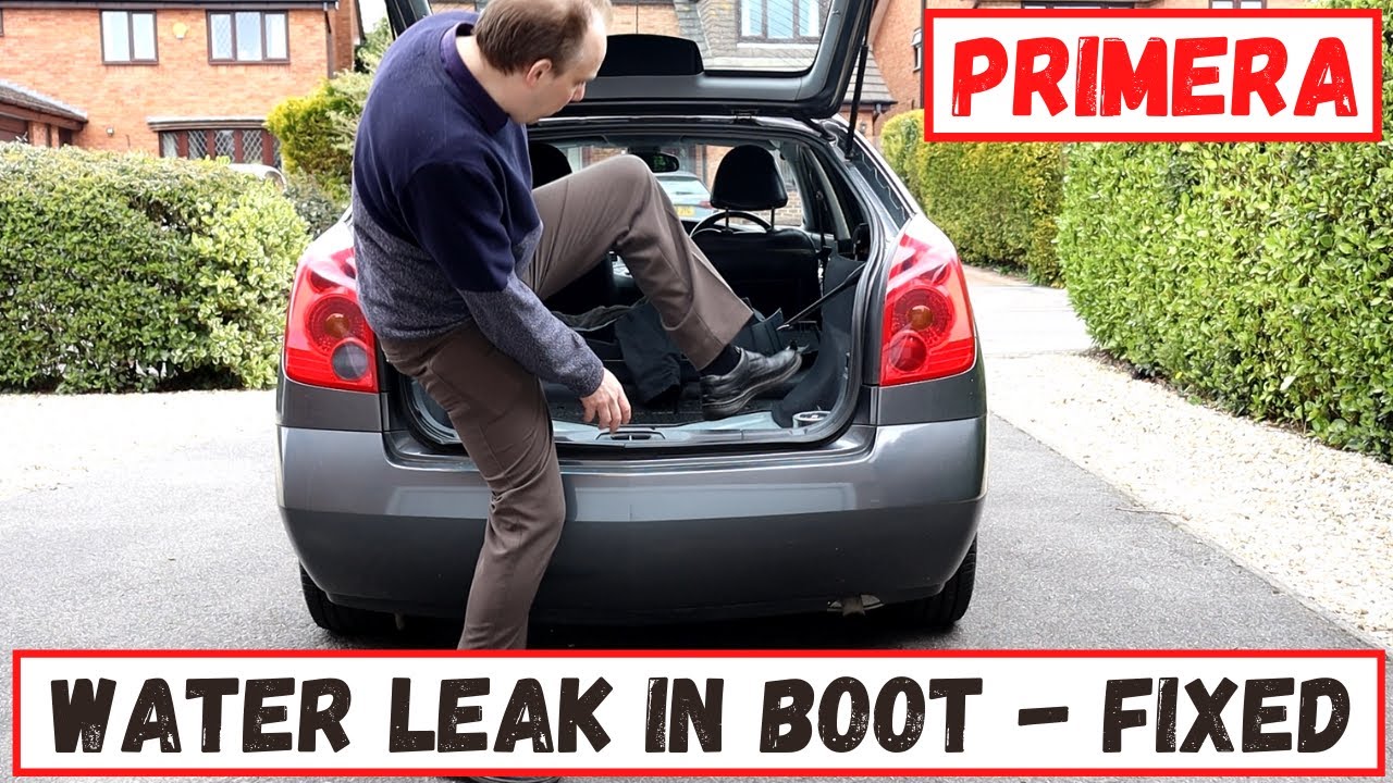 Nissan Primera P12: How To Fix A Water Leak In The Boot (Water Leak In Trunk)