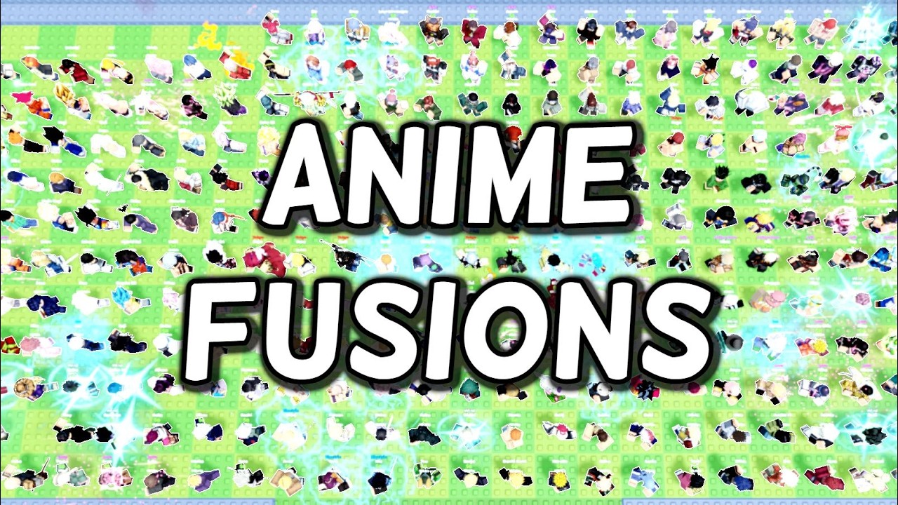 All ANIME FUSIONS in Craft Anime Roblox