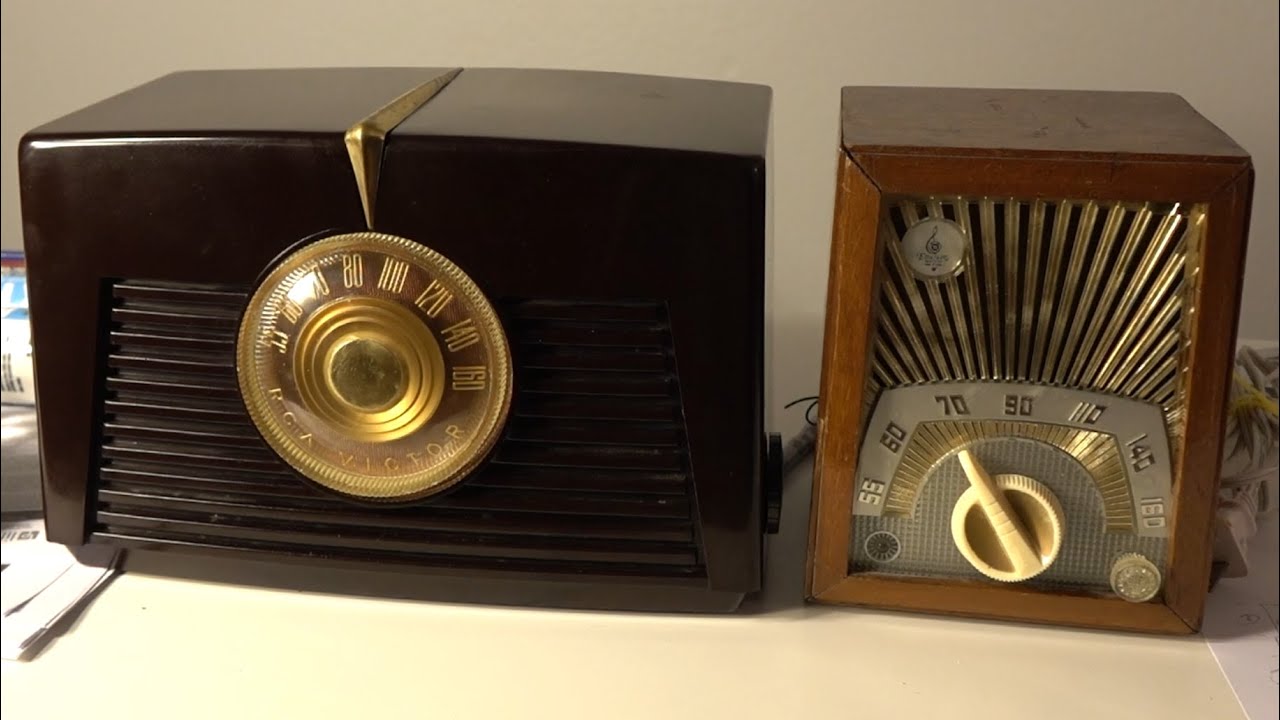 Double Radio Restoration! Emerson 713A and RCA 8X541