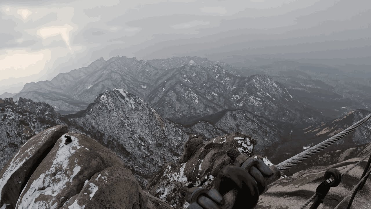 Winter Hiking - Seoul, South Korea #hiking #nature #outdoors