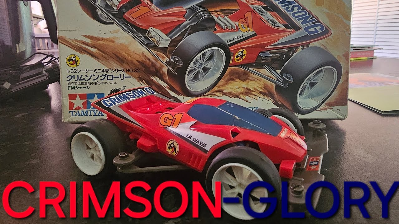 1990 Tamiya mini 4wd crimson glory #tamiyamini4wd