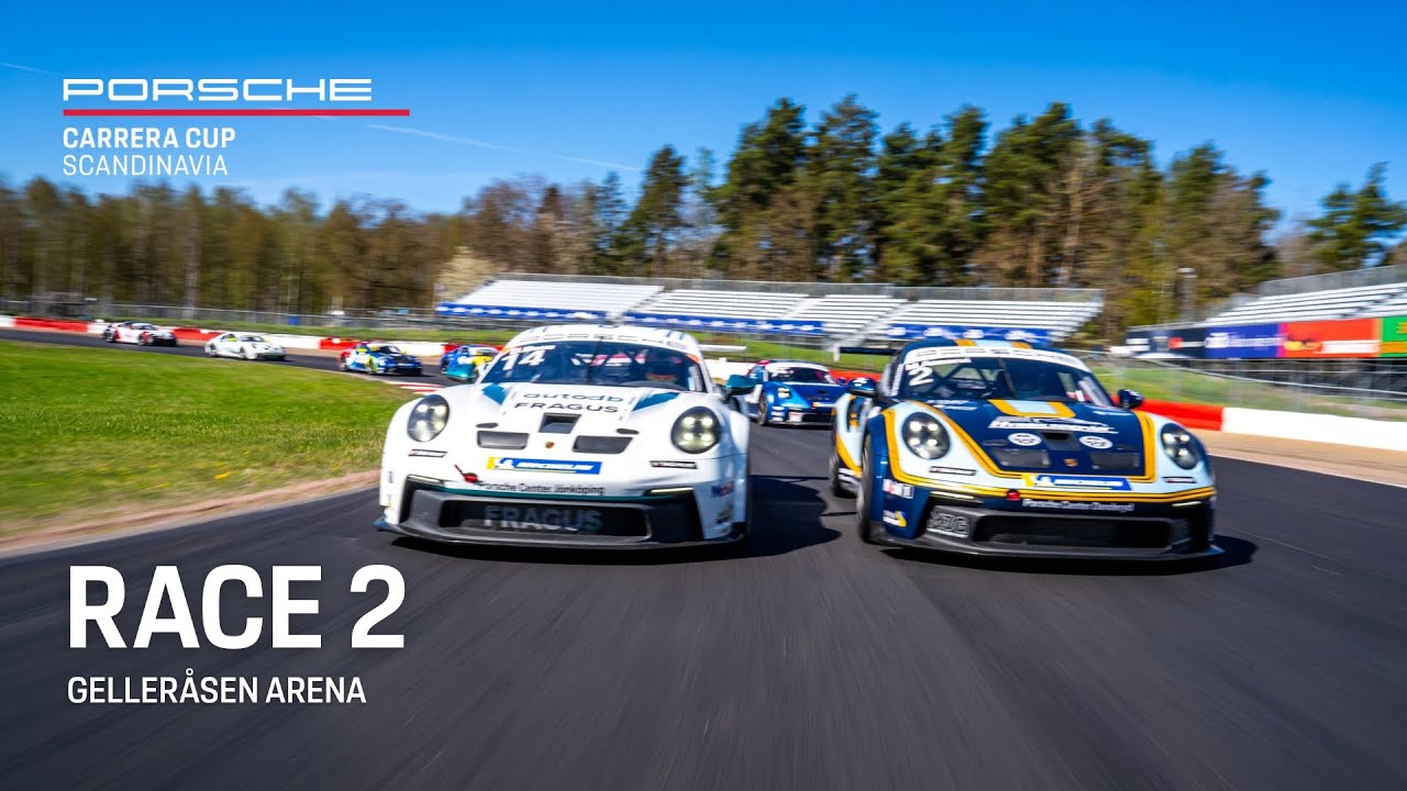 Porsche Carrera Cup Scandinavia – Gelleråsen Arena 16 Augusti 2025 – Race 2