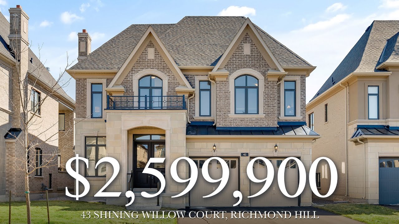 $2,599,900 - Luxury Family Home - 43 Shining Willow Court, Richmond Hill