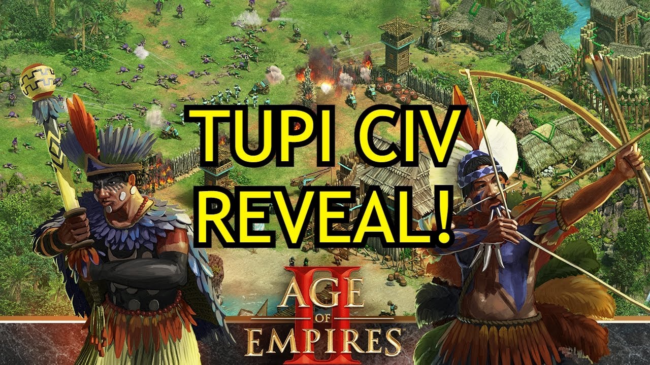 Tupi Civ Reveal! Tech Tree & Bonuses | AoE2: DE The Last Chieftains