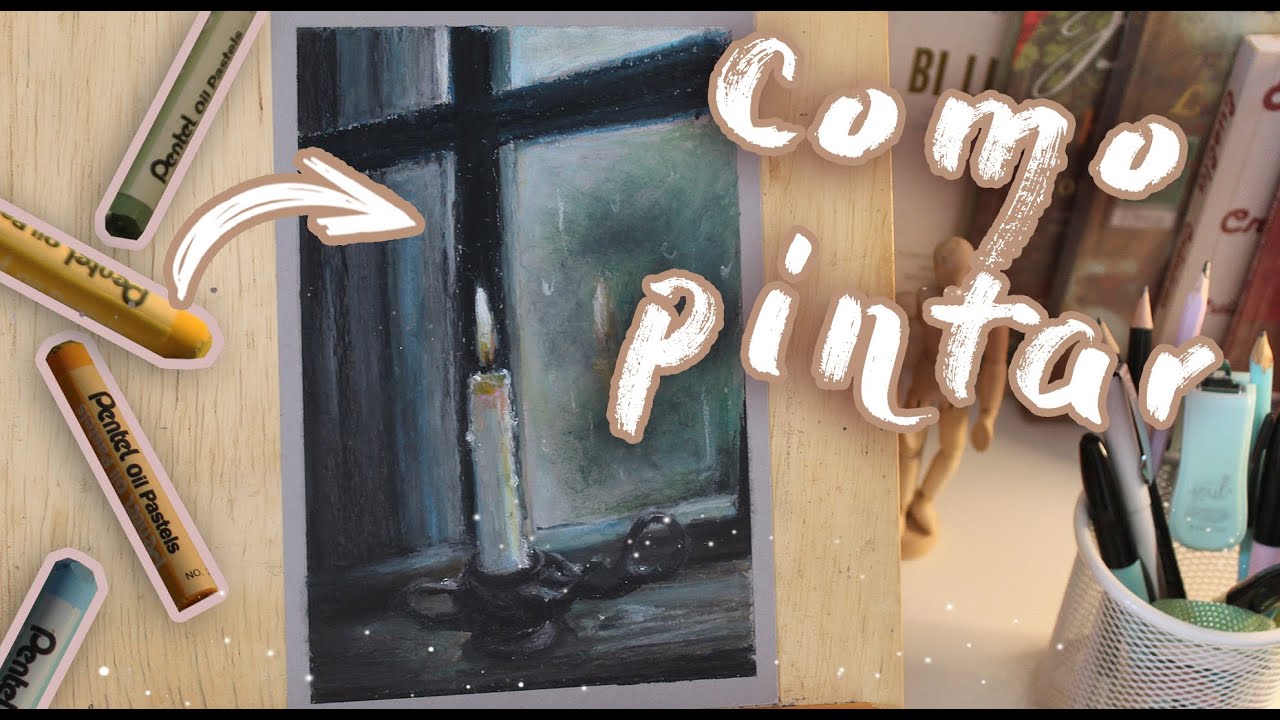 COMO PINTAR COM GIZ PASTEL OLEOSO - Dicas + Coisas que Aprendi usando essa técnica ✨