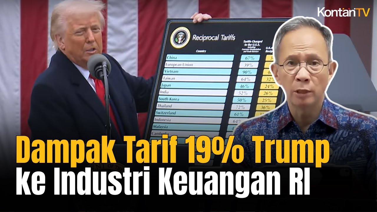 OJK Menghitung Dampak Tarif 19% Donald Trump ke Emiten dan Ekonomi RI