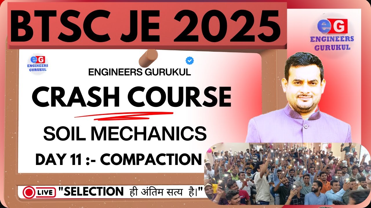 DAY 11 | SOIL |CRASH COURSE | BTSC JE | 2700+ Vacancies| #btscje #btscjelatestnews