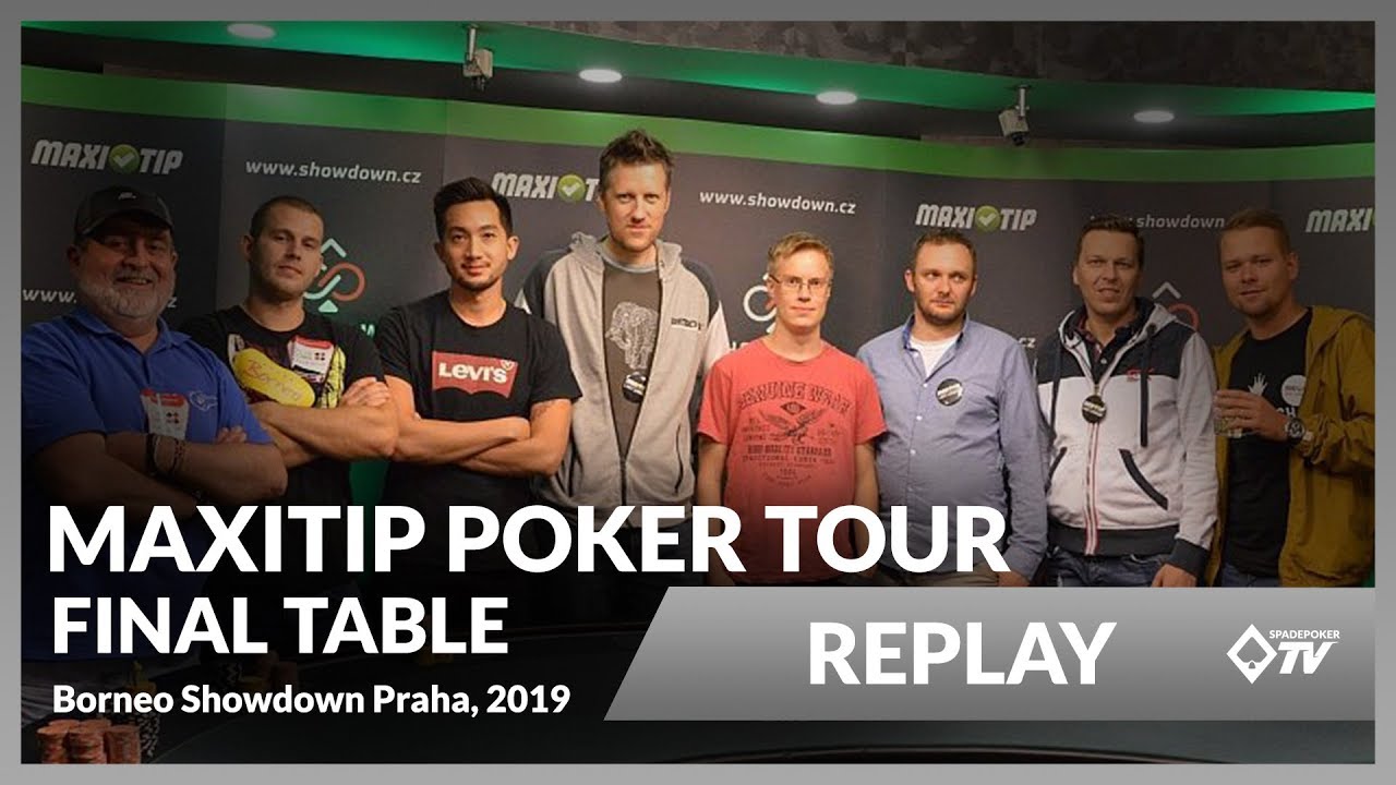SPTV REPLAY: MaxiTip Poker Tour (Showdown Borneo Praha)
