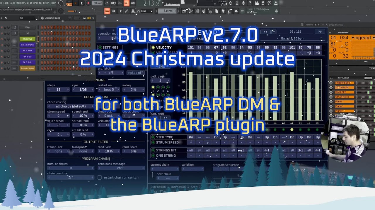 BlueARP v2.7.0 Christmas update (BlueARP DM + plugin)