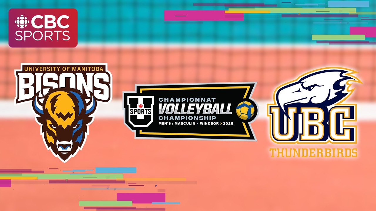 U Sports Men's Volleyball Championship: Manitoba Bisons (6) vs. UBC Thunderbirds (7) - Semifinal