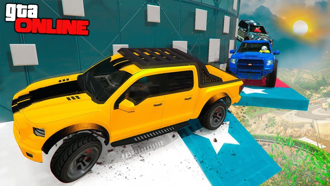 АВТОР КРЕТИН, НАМ ПРИШЛОСЬ ПЕРЕЗАПУСКАТЬ КАРТУ - ДИЧЬ СКИЛЛ ТЕСТ ПО КРЫШАМ В ГТА 5 ОНЛАЙН