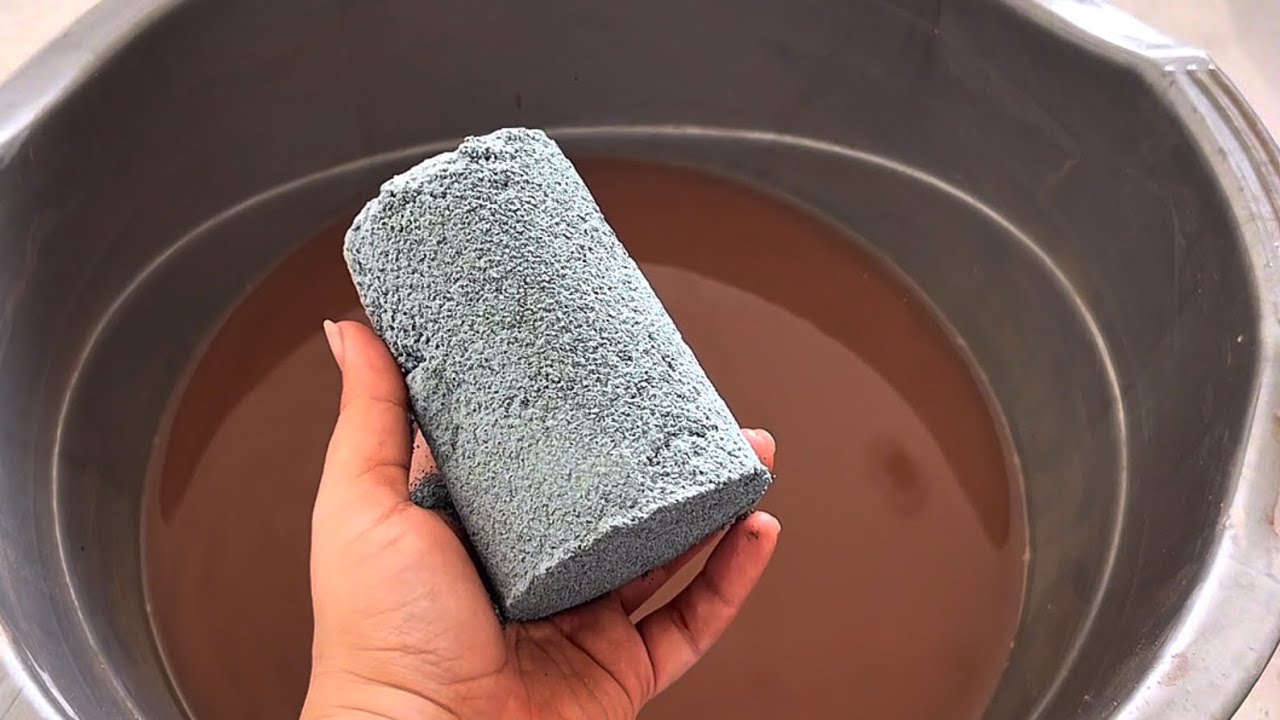 New 🤓|| pure blue sand water &  dry floor crumbling by RS ASMR 