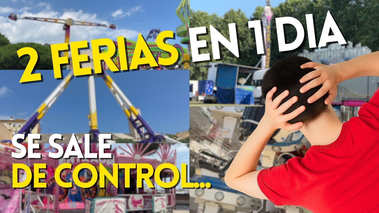 VOY A 2 FERIAS EN 1 DÍA Y SE SALE DE CONTROL 🤯