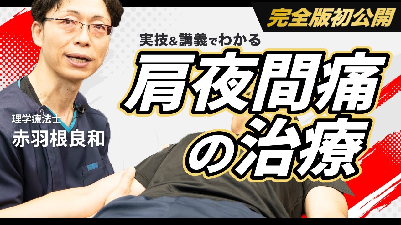【保存版】夜間痛のリハはもう怖くない！肩夜間痛の実技と講義【完全版】