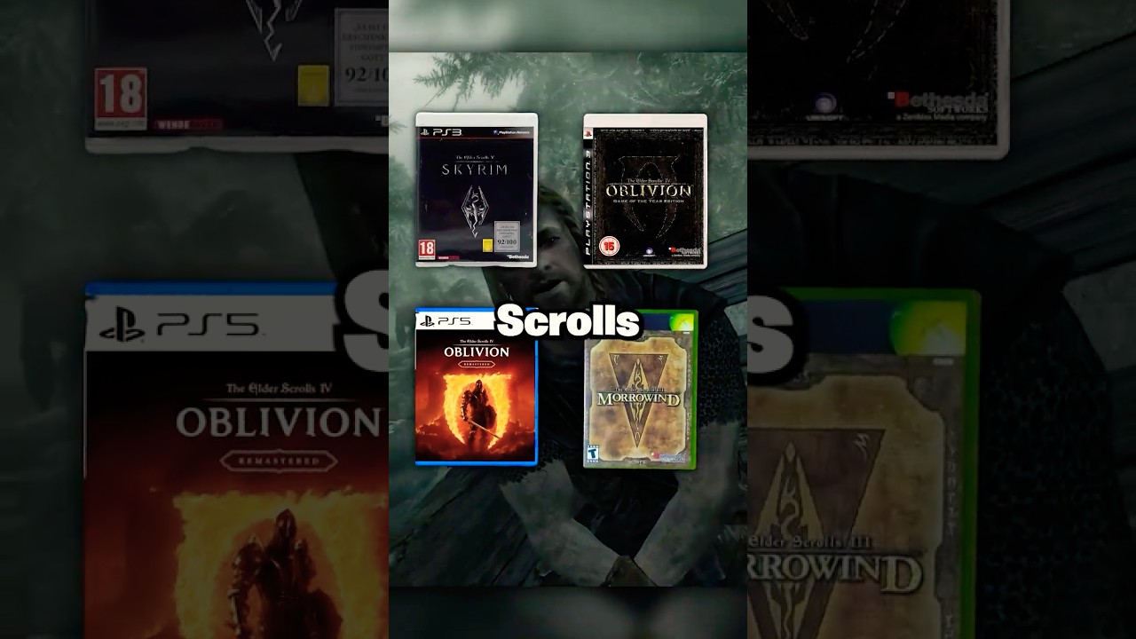 Every Elder Scrolls Game EVER.