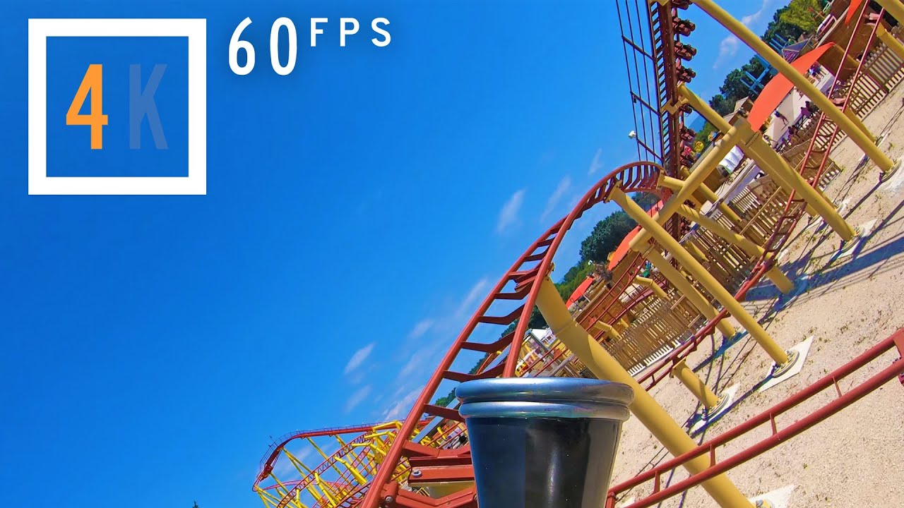 Wanted Dalton - Parc Spirou Provence (4K 60fps Onride POV)