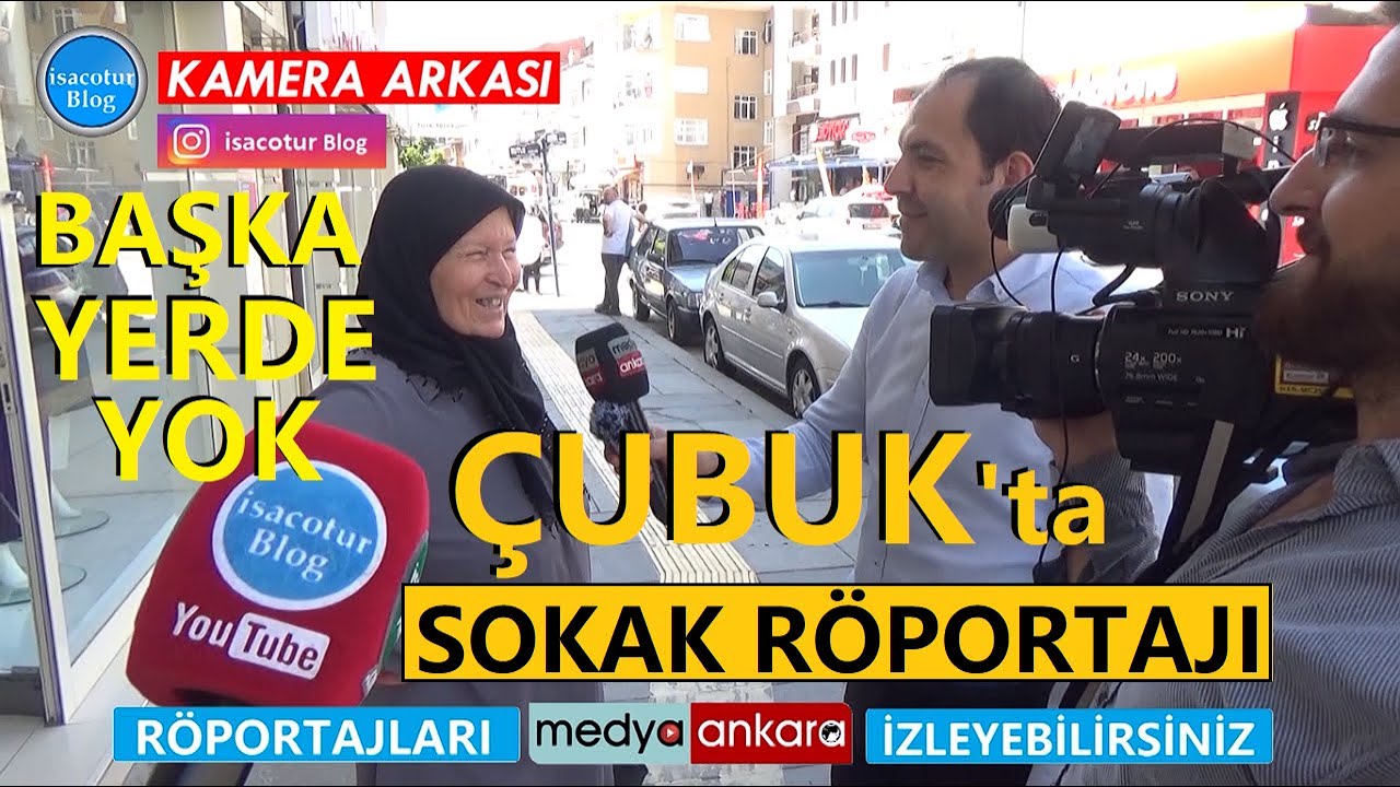 🔴@MedyaAnkara Sokakta Çubuk Belediye Başkanını Sordu ⭐️Sokak Röportajları Nasıl Çekiliyor Özel VLOG