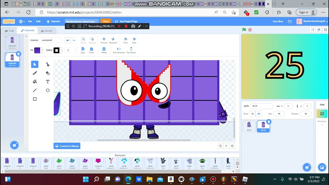 The Making Of Numberblocks Band Quarters The Scratchverse 25 Part 1