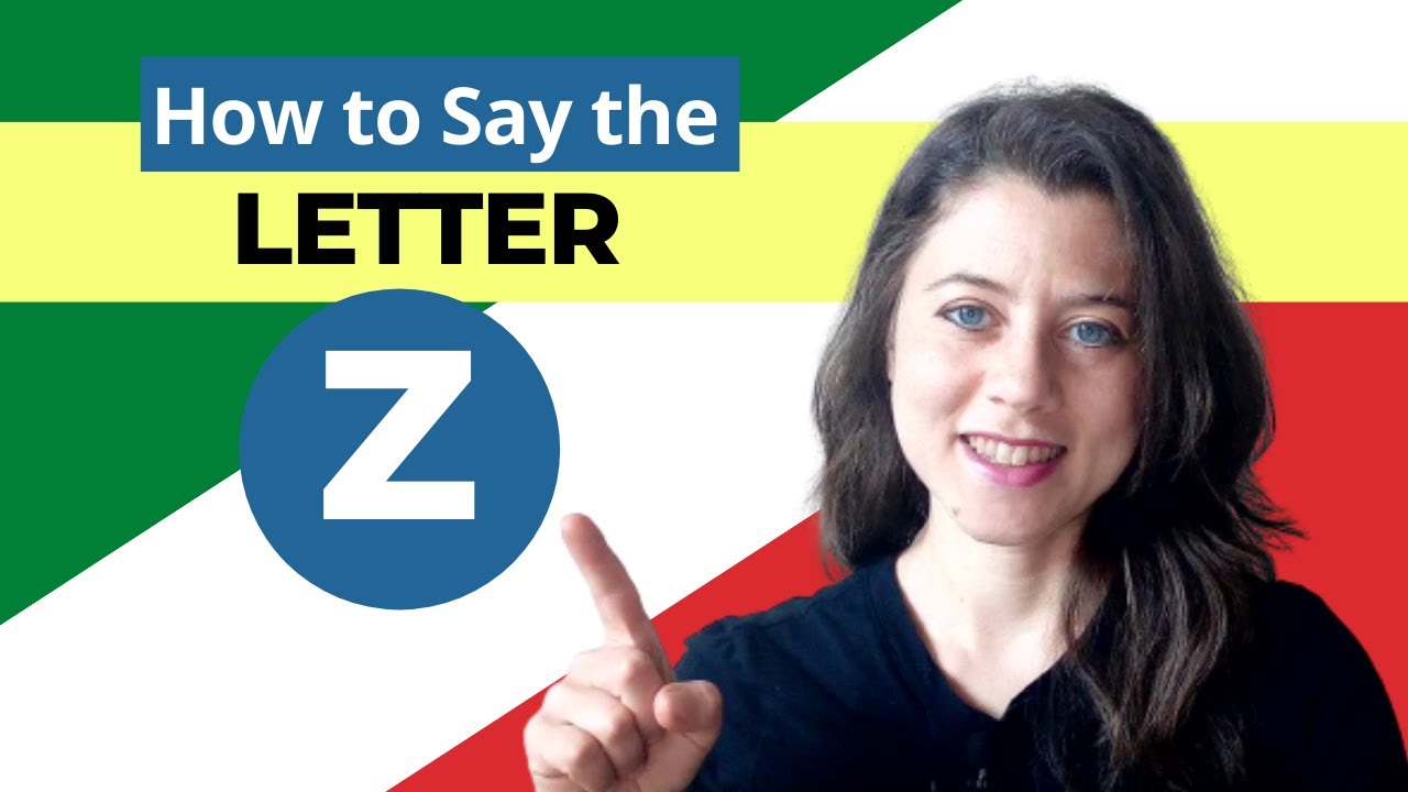 The LETTER Z (Zeta): Italian Pronunciation + Practice