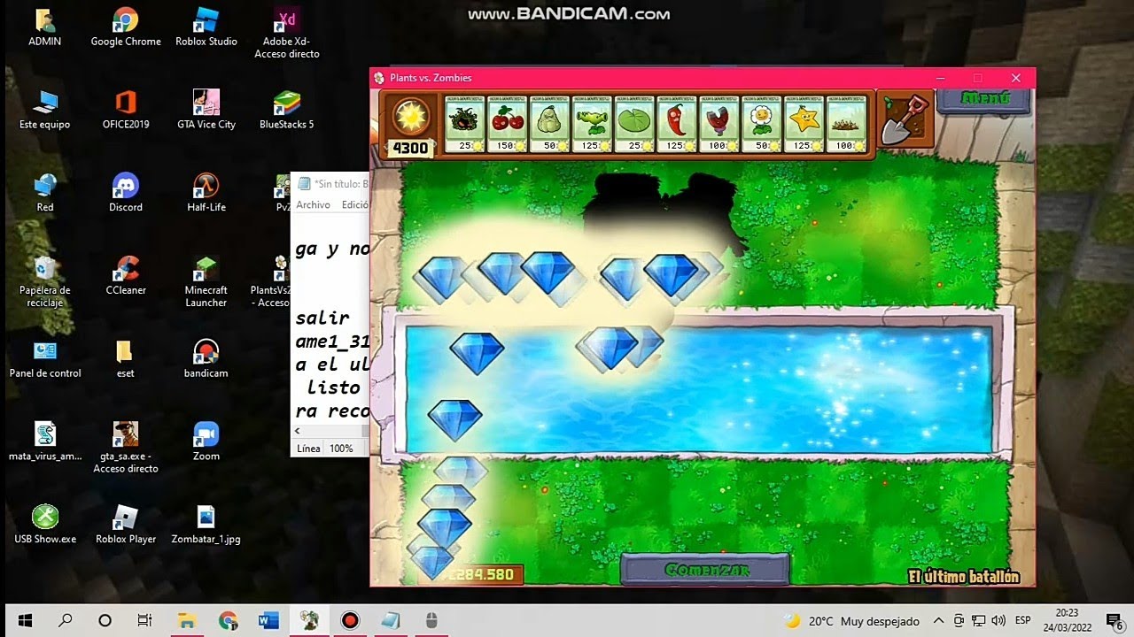 Truco de monedas plantas vs zombies 1 El último Batallón