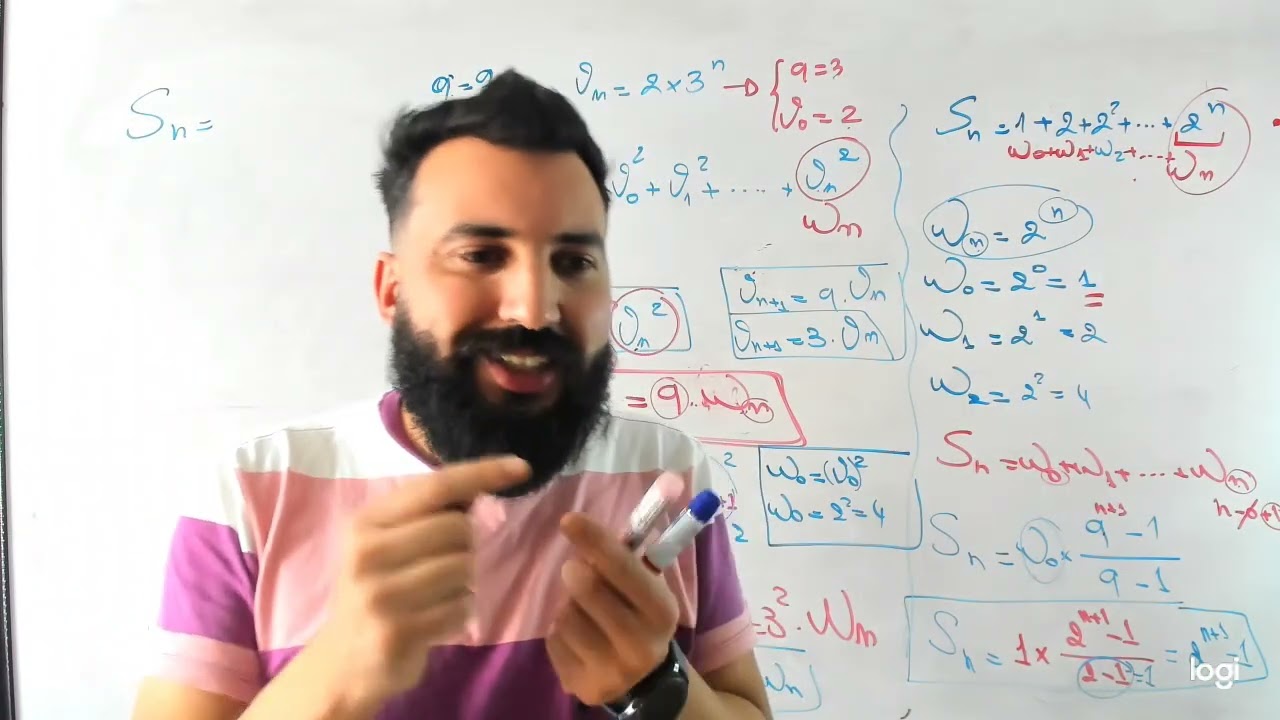 أقوى شرح المجاميع في المتتاليات جميع الحالات