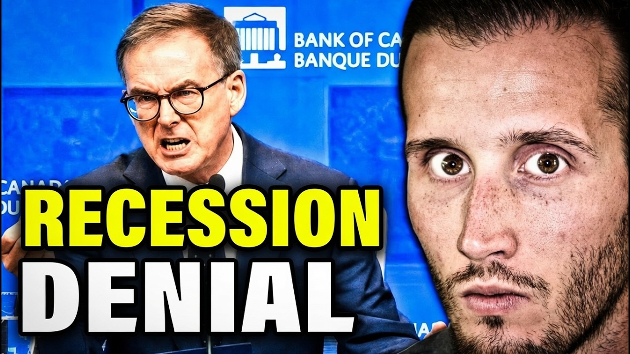 Bank of Canada DENIES RECESSION!! Admits Economy Is Not Growing 🤡