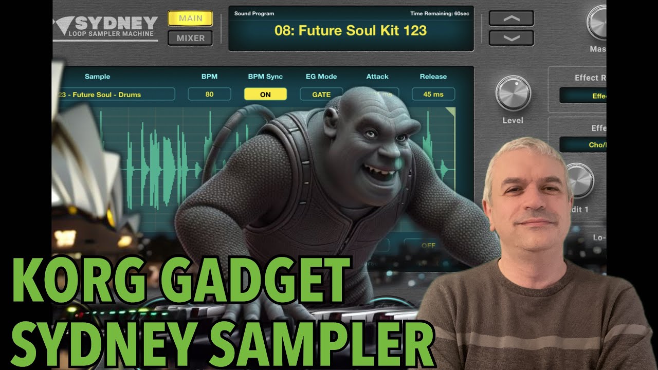 Korg Gadget 3 is Here! New Loop Sampler Machine SYDNEY Tutorial [NOW WITH AUv3 SUPPORT]