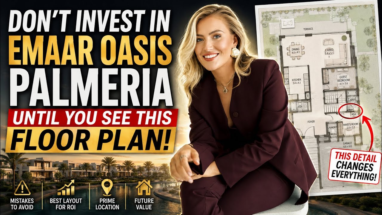 Don’t Invest in Emaar Oasis Palmeria Until You See This Floor Plan!