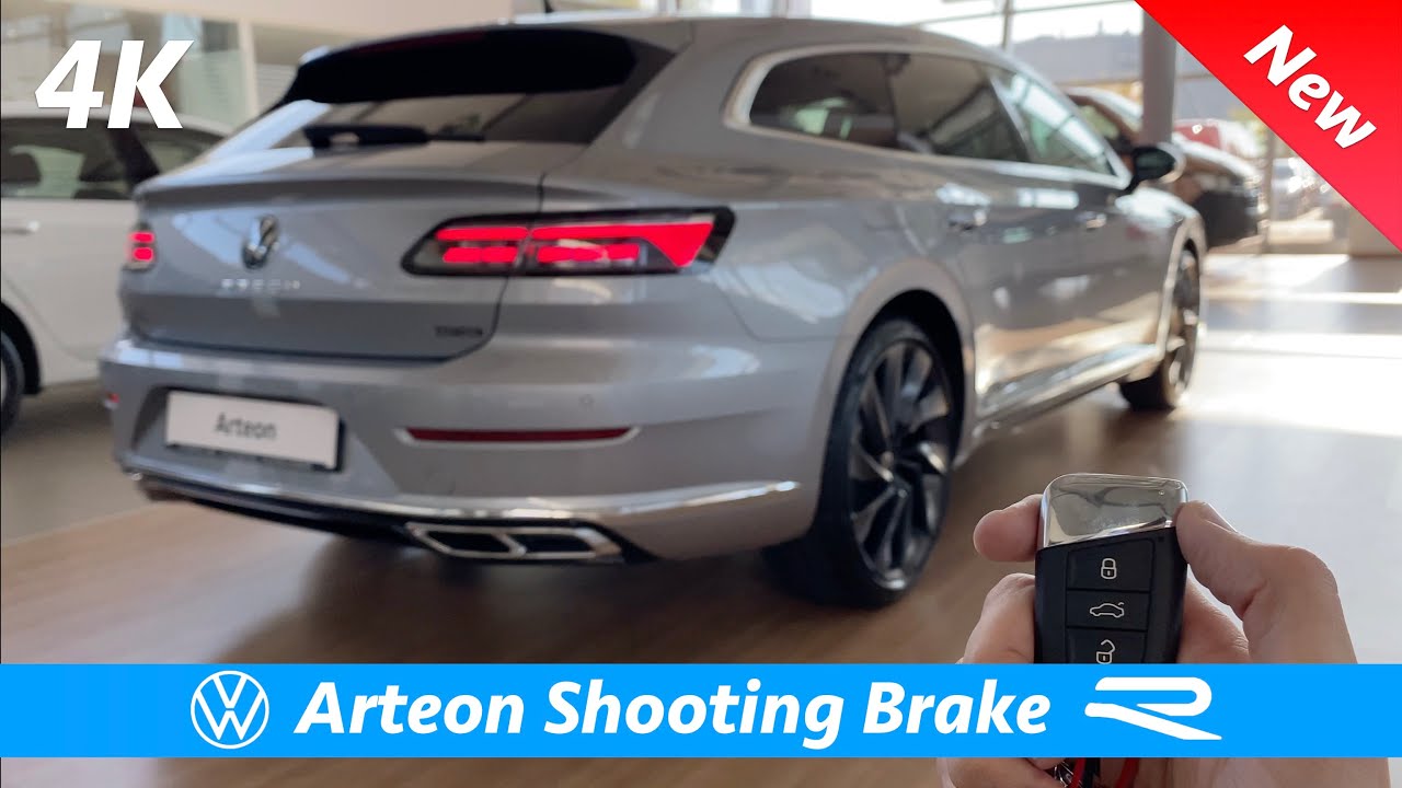 Volkswagen Arteon Shooting Brake R Line 2021 - ПОЛНЫЙ обзор в 4K | Интерьер - Экстерьер