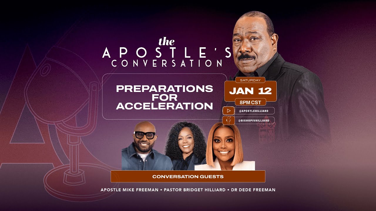Apostle's Conversation | Preparations for Acceleration | JAN 12