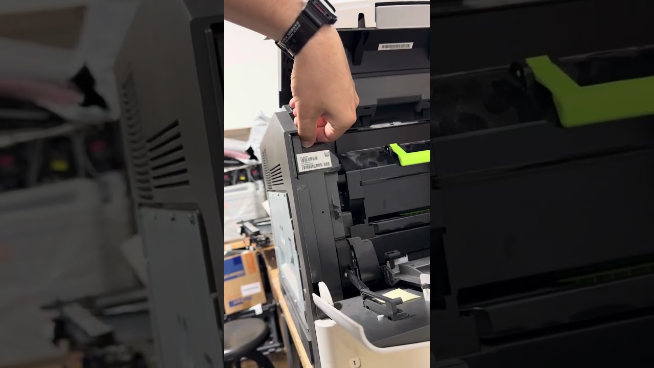 Lexmark MS810/MS811/MS812/MS817 Jam in Tray 1 error diagnosis