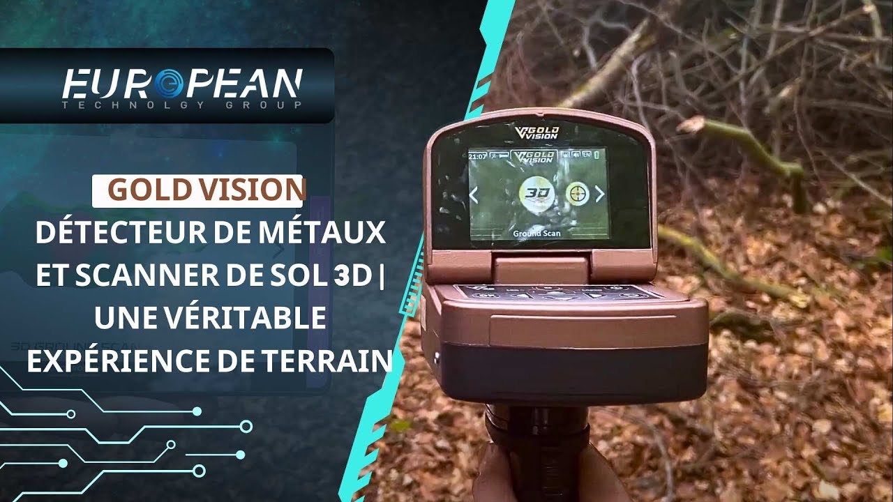 Gold Vision - Expérience réelle sur le terrain - Obtenez-le auprès du Groupe Technologique européen