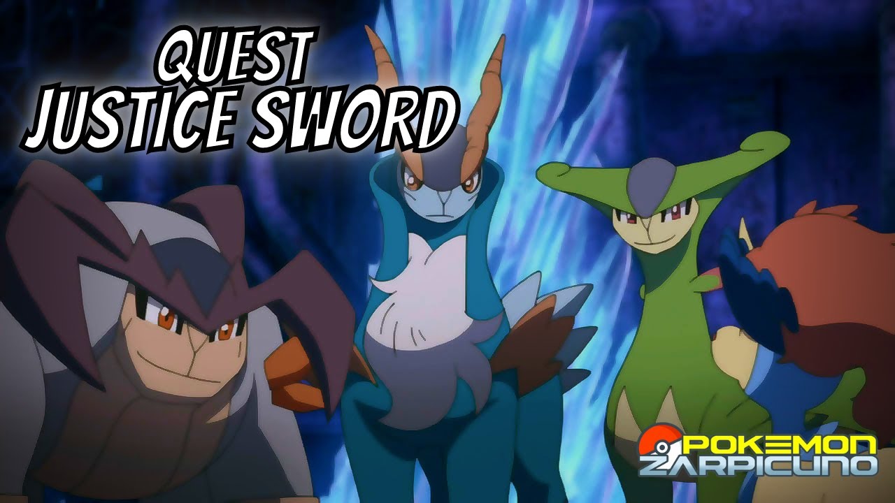 Quest Justice Sword COMPLETA - Pok&eacute;mon Zarpicuno [Poketibia 2021 - 24 Horas Online - Base Lenda]