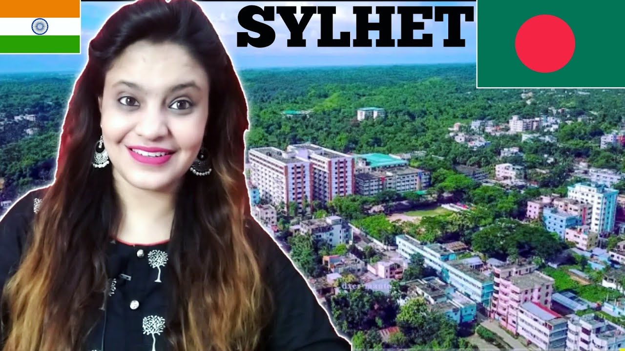 Indian Reaction On Sylhet City Aerial View In 4K || Bear My Reaction 🐻