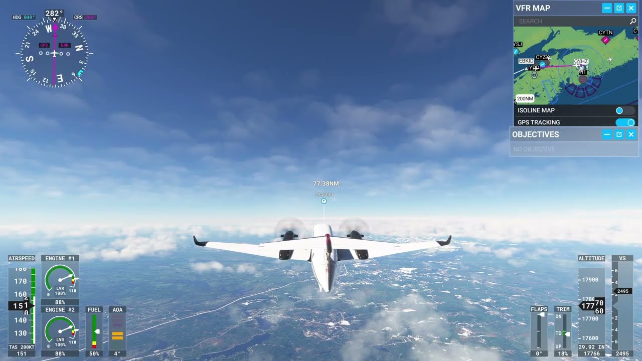 Microsoft Flight Simulator (2020) live 2K