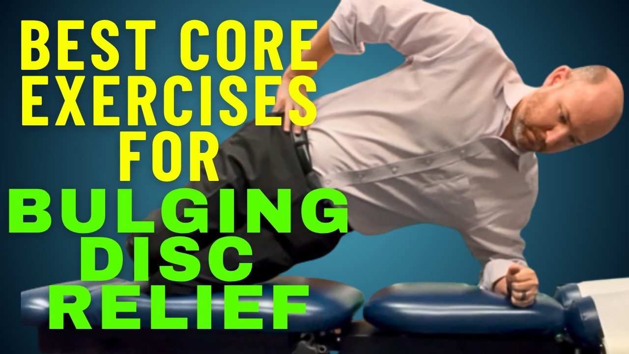 5 Core Exercises That Help Relieve Lumbar Disc Bulge Pain Quickly (L4-L5, L5-S1) | Dr. Kevin Wafer