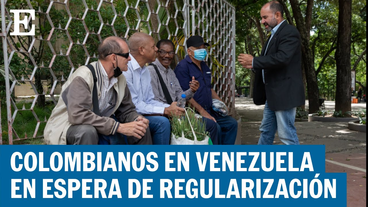 Colombianos en VENEZUELA celebran el restablecimiento de las relaciones diplomáticas  | EL PAÍS