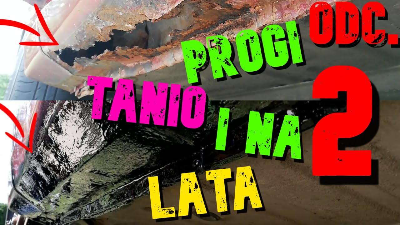 Naprawa PROG&Oacute;W po mojemu 🚗 BEZ spawania ZR&Oacute;B TO SAM S01E02 ➤ Tuning Lanosa #10 PORADNIK, DIY