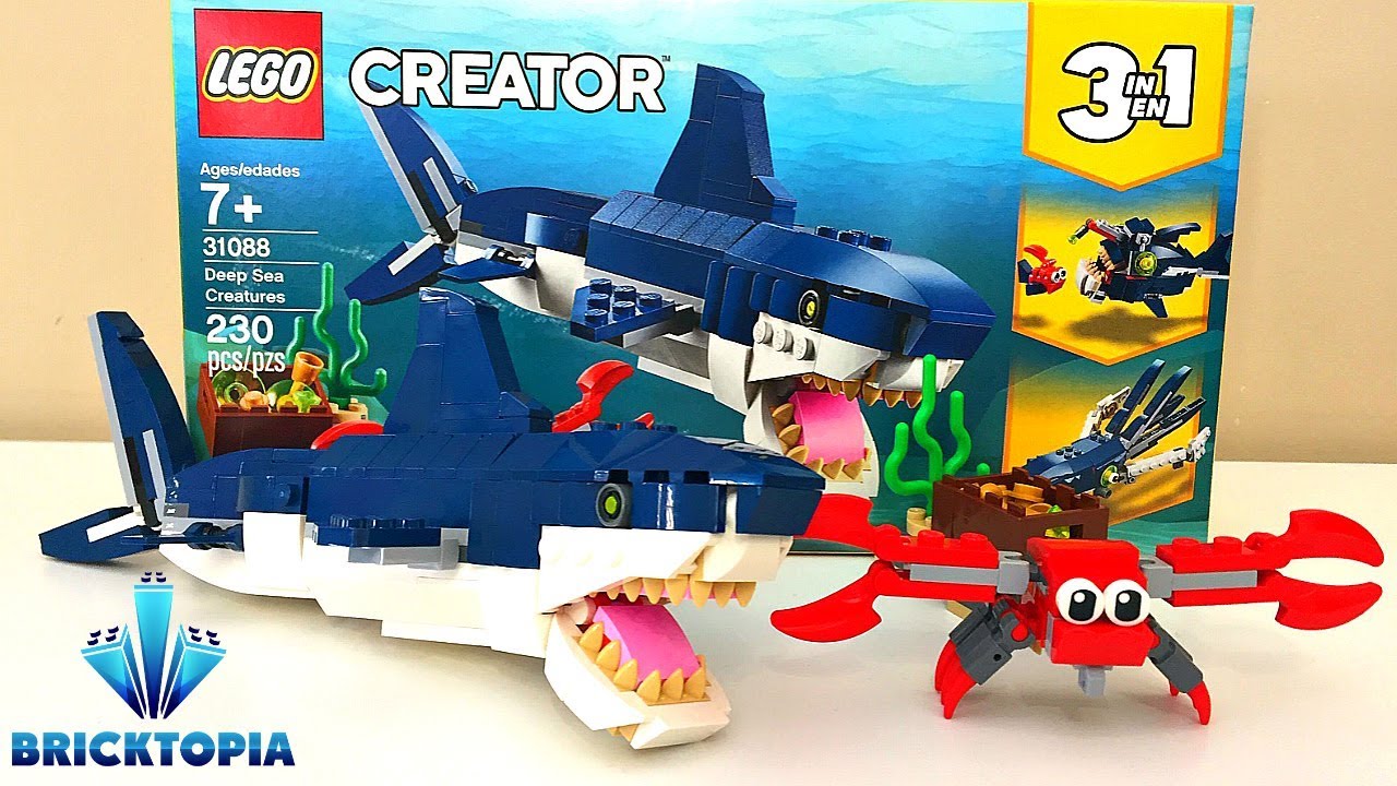 Lego Creator 3-in-1 Deep Sea Creatures Set 31088