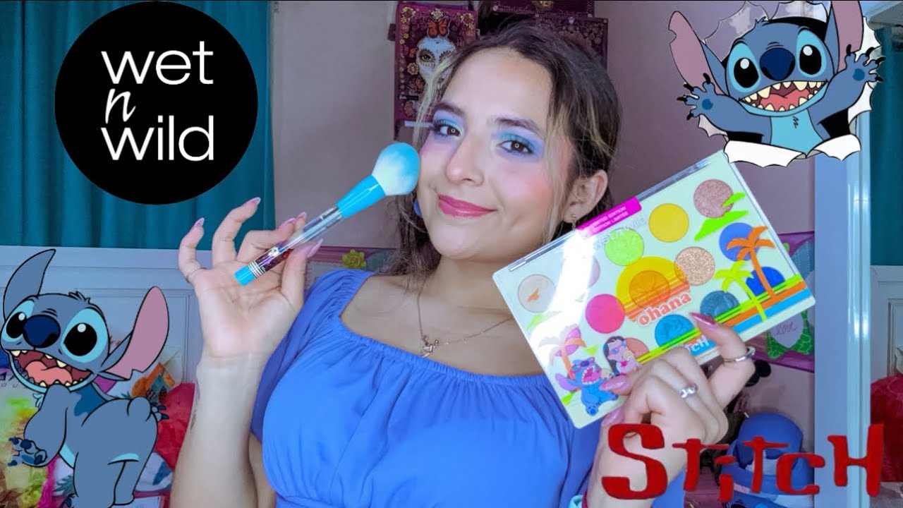 Probando la colección de Stitch x Wet n Wild 💙✨ ¿vale la pena? ~ Ale Orellan 🩷