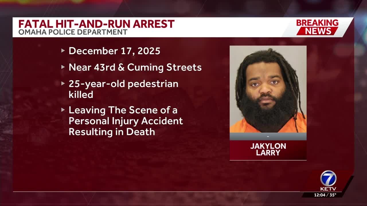 Omaha police arrest man for deadly crash involving Tesla